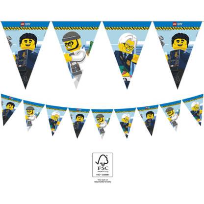 E-shop Girlanda Lego city vlaječky