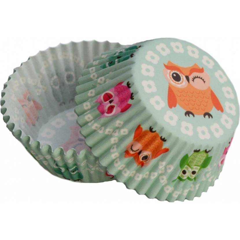 E-shop Košičky na muffiny sova (50 ks)
