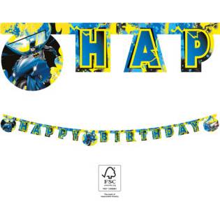 E-shop Girlanda Happy Birthday Batman 2m