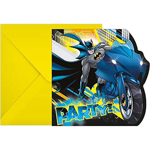 E-shop Pozvánka na párty Batman 6ks