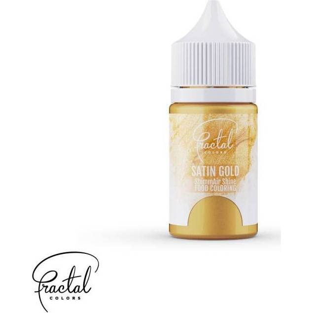 E-shop Dekorativní airbrush perleťová barva tekutá Fractal - Satin Gold (33 g)