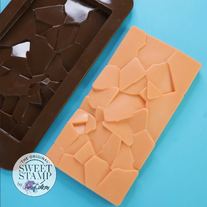 E-shop Silikonová forma na tabulkovou čokoládu Shard