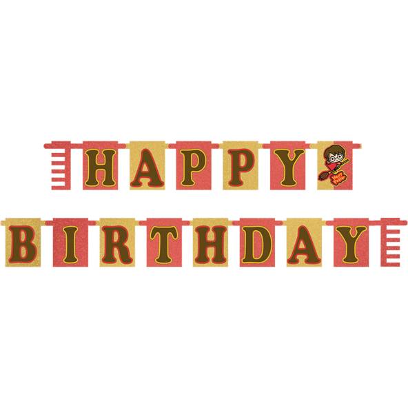 E-shop Girlanda Harry Potter 1,6m Happy Birthday