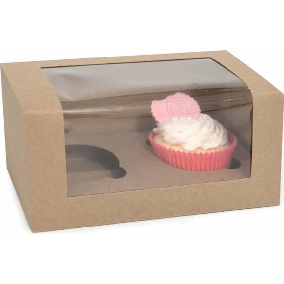 E-shop Krabička na muffiny na 2kusy v sadě 12ks krabic