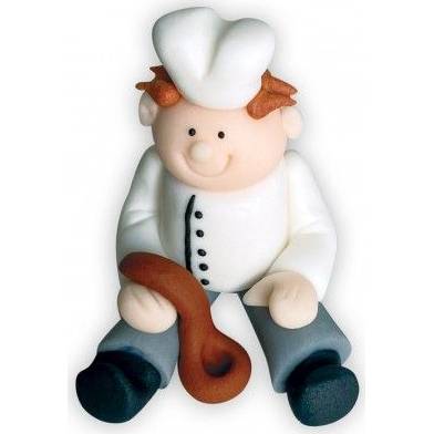 E-shop Cukrová figurka kuchař 6cm