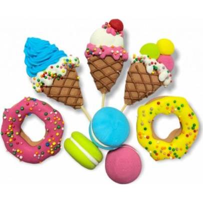 E-shop Cukrová figurka zmrzlina, donuty a makronky